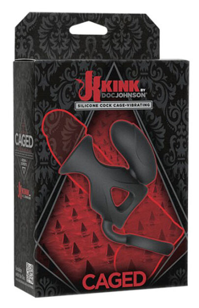 Kink Caged - Vibrating Silicone Cock Cage